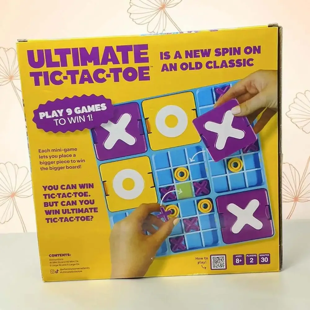 Relatable Ultimate Tic-Tac-Toe Game